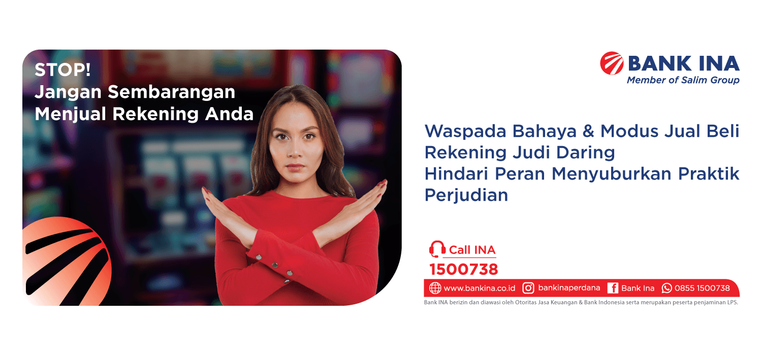 Waspada Bahaya dan Modus Jual Beli Rekening Perjudian Daring