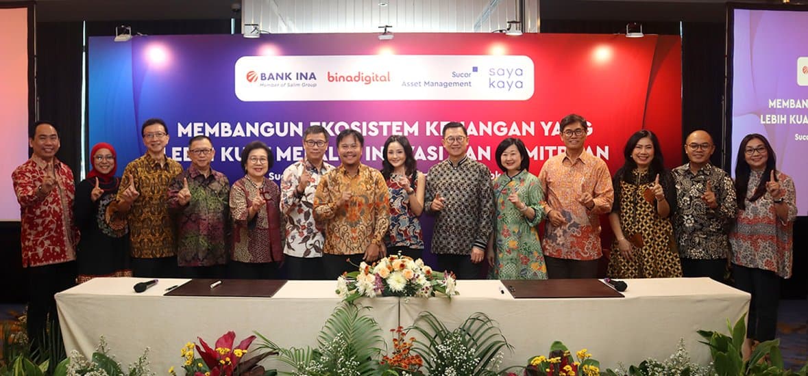 Bank INA Perluas Jangkauan Investasi Reksa Dana Bersama Sucor Asset Management